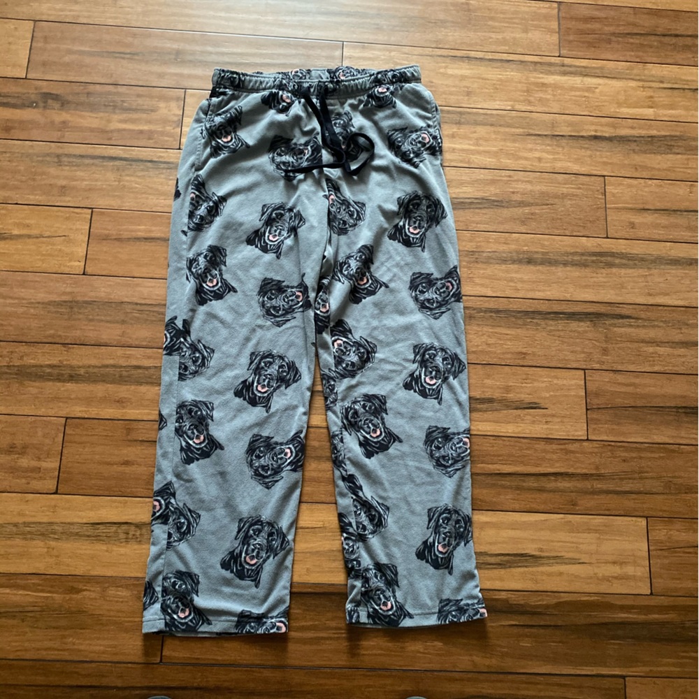 Dog pajama pants! With pockets!!